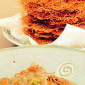 ＊水空＊'s cooksnap of when they made そうめんリメイク♡そうめん素揚げ皿うどん.