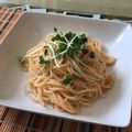 Nozzzzzy's cooksnap of when they made たらこのパスタ・鍋一つでできる・超簡単！.