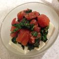 チャッピのにーさん。's cooksnap of when they made トマトとモロヘイヤのおかか和え.