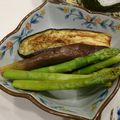 みゆwaco 's cooksnap of when they made なすとアスパラガスのバター醤油炒め.