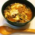 たぁびん's cooksnap of when they made 辛口クッパ･スンドゥブチゲ鍋の素.