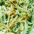 ゆみくま☆'s cooksnap of when they made もやしときゅうりとちくわのカレーマヨ和え.
