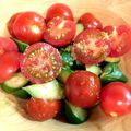 lala0313's cooksnap of when they made ショウガわさびドレのアボ豆腐の和風サラダ.