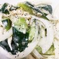 卵せんべい's cooksnap of when they made 超簡単、キュウリと玉ねぎのツナ和え.