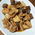 mioly's cooksnap of when they made 簡単！鶏肉とこんにゃくの生姜醤油炒め.