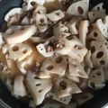 クックKUKHV8☆'s cooksnap of when they made 業務スーパー ♡ レンコンと挽肉の味噌煮.