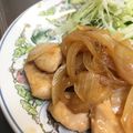 わ五助's cooksnap of when they made 夏はさっぱり☆鶏むね肉の梅肉生姜焼き.
