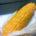 doskoiP's cooksnap of when they made 旨い！レンジＤＥ茹でトウモロコシ.