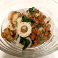 ★☆あきまり☆★'s cooksnap of when they made 大葉＆ちくわ☆納豆和え.