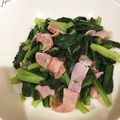 ＭＯＫＯＳＮＯＷ's cooksnap of when they made 簡単☆小松菜とベーコン炒め.