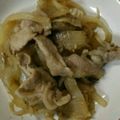 風の翼's cooksnap of when they made 麺つゆ＆豚コマ♡簡単お助け豚生姜焼き.