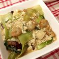 みどりなべ's cooksnap of when they made チンゲン菜と豆腐のオイスター煮☆.