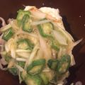 napsan's cooksnap of when they made 粘りがおいし♡エシャレットとオクラの小鉢.