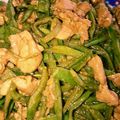 ☆れありく☆'s cooksnap of when they made 豚肉とささげのマヨネーズ炒め.