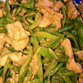 ☆れありく☆'s cooksnap of when they made 豚肉とささげのマヨネーズ炒め.