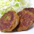 にゃぁくん's cooksnap of when they made ☆インゲン入り照り焼きつくね☆～お弁当～.