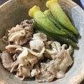 ポメちょん's cooksnap of when they made ５分で簡単☆豚肉とオクラのサッと煮.