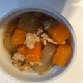 きりんりーん's cooksnap of when they made 大根と人参のそぼろ煮.