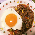 魚占☆ayu's cooksnap of when they made 超簡単！　和風キーマカレー丼.