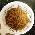 彩ちゃんinFL's cooksnap of when they made ☆超簡単☆レンズ豆の戻し方　シャスール鍋.