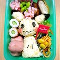クックI24W1D☆'s cooksnap of when they made キャラ弁 ミミッキュ(ポケモン).