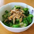 ma04tsu's cooksnap of when they made オクラのおひたし.
