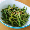ma04tsu's cooksnap of when they made ささげの定番ごま和え.