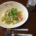 ☆いちごタルト☆★'s cooksnap of when they made 小イカとじゃが芋のジェノベーゼリングイネ.