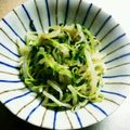 ２４なるるん's cooksnap of when they made 簡単！豆苗ともやしのナムル.
