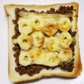 ｍｍ（ﾐﾘ）'s cooksnap of when they made 朝食に！納豆ちくわマヨチーズトースト♪.