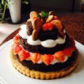 kokoyaai's cooksnap of when they made かわいい♪いちごタルト.
