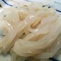 torisantom's cooksnap of when they made 新鮮♪ヤリイカのお刺身【さばき方】.