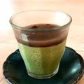 *けいこっこ*'s cooksnap of when they made アガー使用　豆乳抹茶プリン.