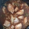 ma___111's cooksnap of when they made ♡鱈と大根のキムチ煮♡.