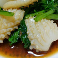 クックV644V6☆'s cooksnap of when they made イカと小松菜のオイスターにんにく炒め.