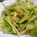 ぶっちー☆☆'s cooksnap of when they made モヤシとキャベツのサラダ.