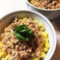 fromMay's cooksnap of when they made あっさり鶏そぼろご飯.