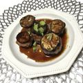 ♡peekaboo♡'s cooksnap of when they made ☆ナスの肉挟み焼き☆.