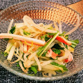 あおちゃんすの部屋's cooksnap of when they made シャキシャキ！水菜ともやしのサラダ☆.