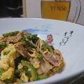 ダイナマイト漆黒's cooksnap of when they made 5分で簡単！　中華風ゴーヤちゃんぷる.