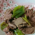 ふうサン's cooksnap of when they made つまみに最高☆鶏ハツと長ねぎの簡単炒め！.