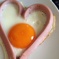 yuri827's cooksnap of when they made かわいい☆ハートの目玉焼き♪.