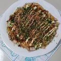 イチゴ、イチゴ。's cooksnap of when they made タコとチーズで山芋入りお好み焼き.