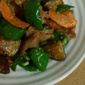 えすのすけ's cooksnap of when they made 豚肉と茄子とピーマンの胡麻味噌炒め.
