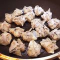 earthchaan's cooksnap of when they made フライパンde簡単シュウマイ.