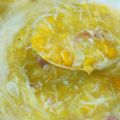393toomoti's cooksnap of when they made コーンクリームの中華風スープ.