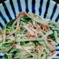 はなふあ's cooksnap of when they made 水菜ともやしのマヨサラダ.