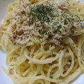 NACHIMAE's cooksnap of when they made ツナと長ネギの ☆混ぜるだけ☆旨パスタ.