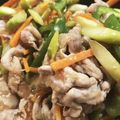 すえぞう3's cooksnap of when they made オクラとアスパラと豚バラでポン酢炒め.