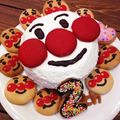 hiyoromuya's cooksnap of when they made 簡単！お誕生日立体アンパンマンケーキ♪.